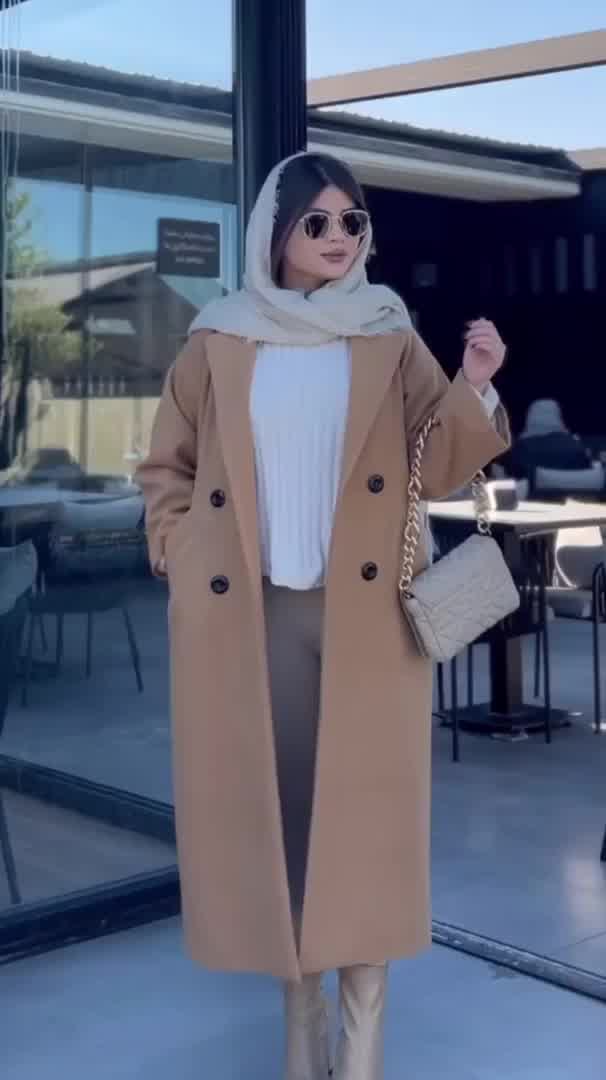 Elena™ Oversize'owy płaszcz wiosenny