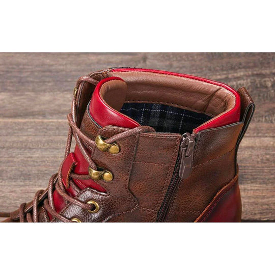 Dawson™ | Skórzane botki Oxford
