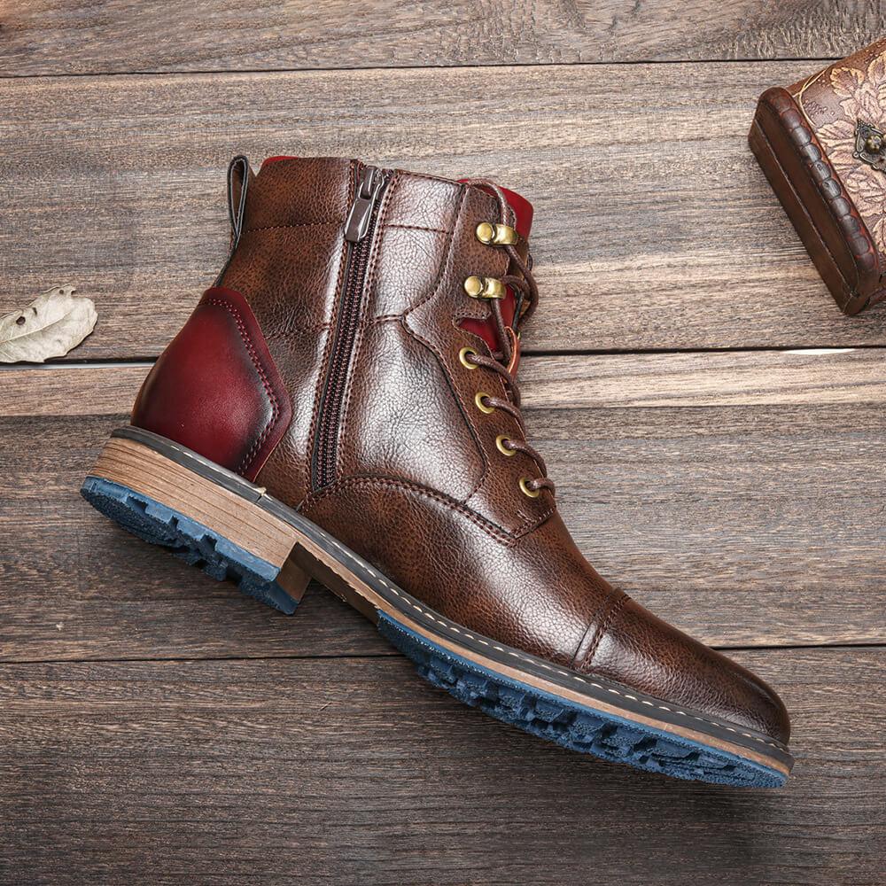 Dawson™ | Skórzane botki Oxford