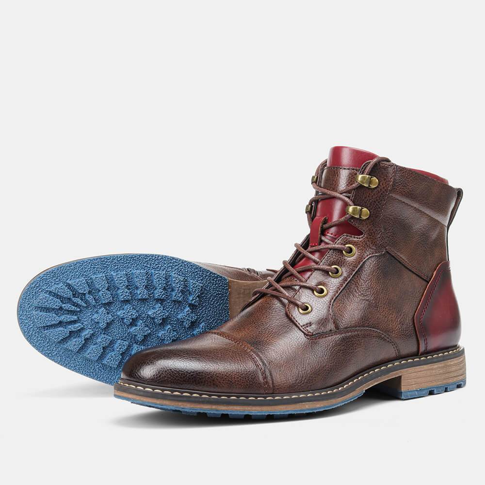 Dawson™ | Skórzane botki Oxford